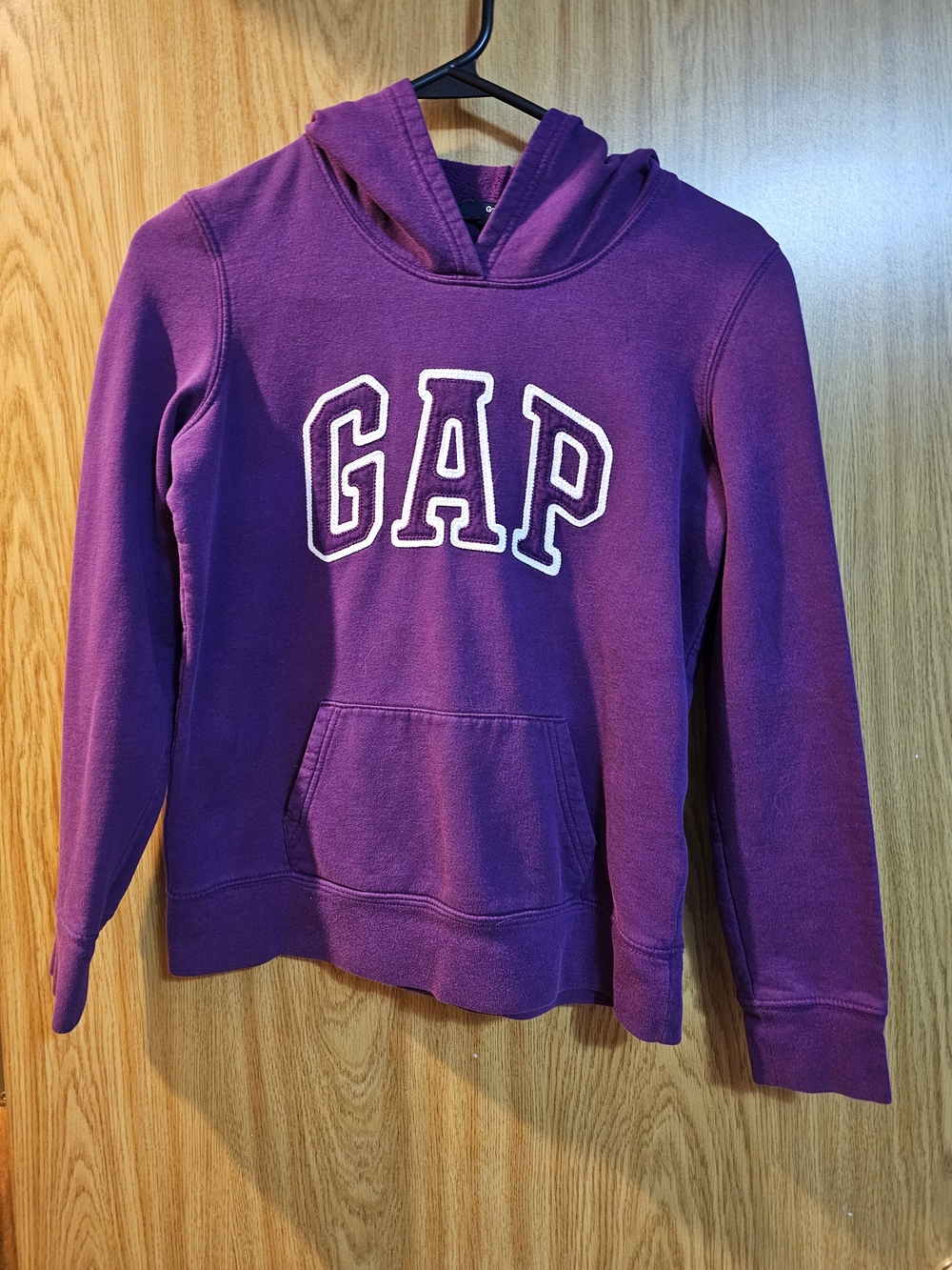 Classic Gap Logo Pullover Hoodie- Purple - Xtra Small